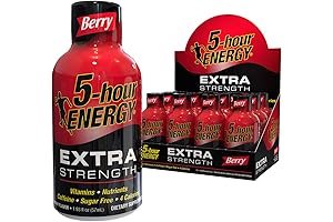 Extra Strength Berry Shot, Fuel Your Body with a Burst of Energy!