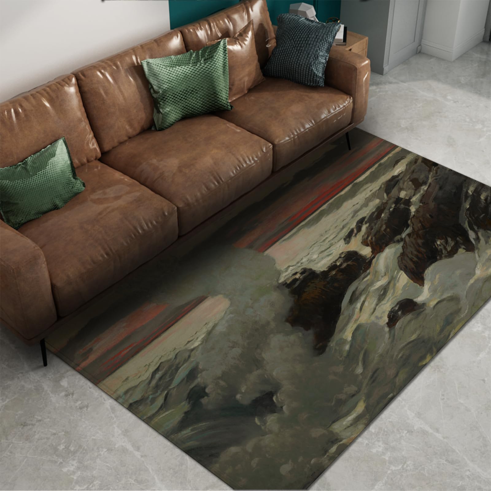 Tapis de sol antidérapant 180x400cm lavable pour habiller les grands couloirs
