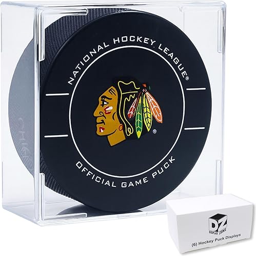 Miniatura 7 de Estuche de disco de hockey, soporte de disco transparente  Se adapta a discos de hockey de tamaño oficial