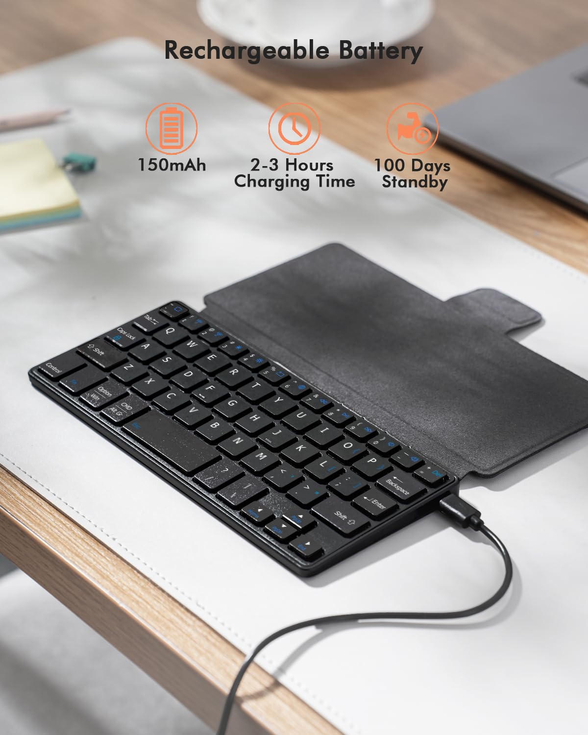 Amazon.co.jp: Doohoeek ユニバーサルBluetoothキーボード