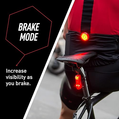 Miniatura 3 de CATEYE, SYNC - Luces LED recargables de alta potencia, faros, luz trasera o kit combinado