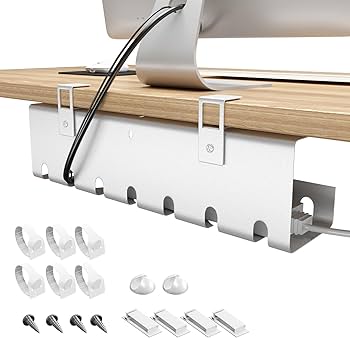 Amazon | 創優会ケーブルトレー 白穴あけ不要 ケーブルトレー デスク下 Amazon | 創優会ケーブルトレー 白穴あけ不要 ケーブルトレー デスク下