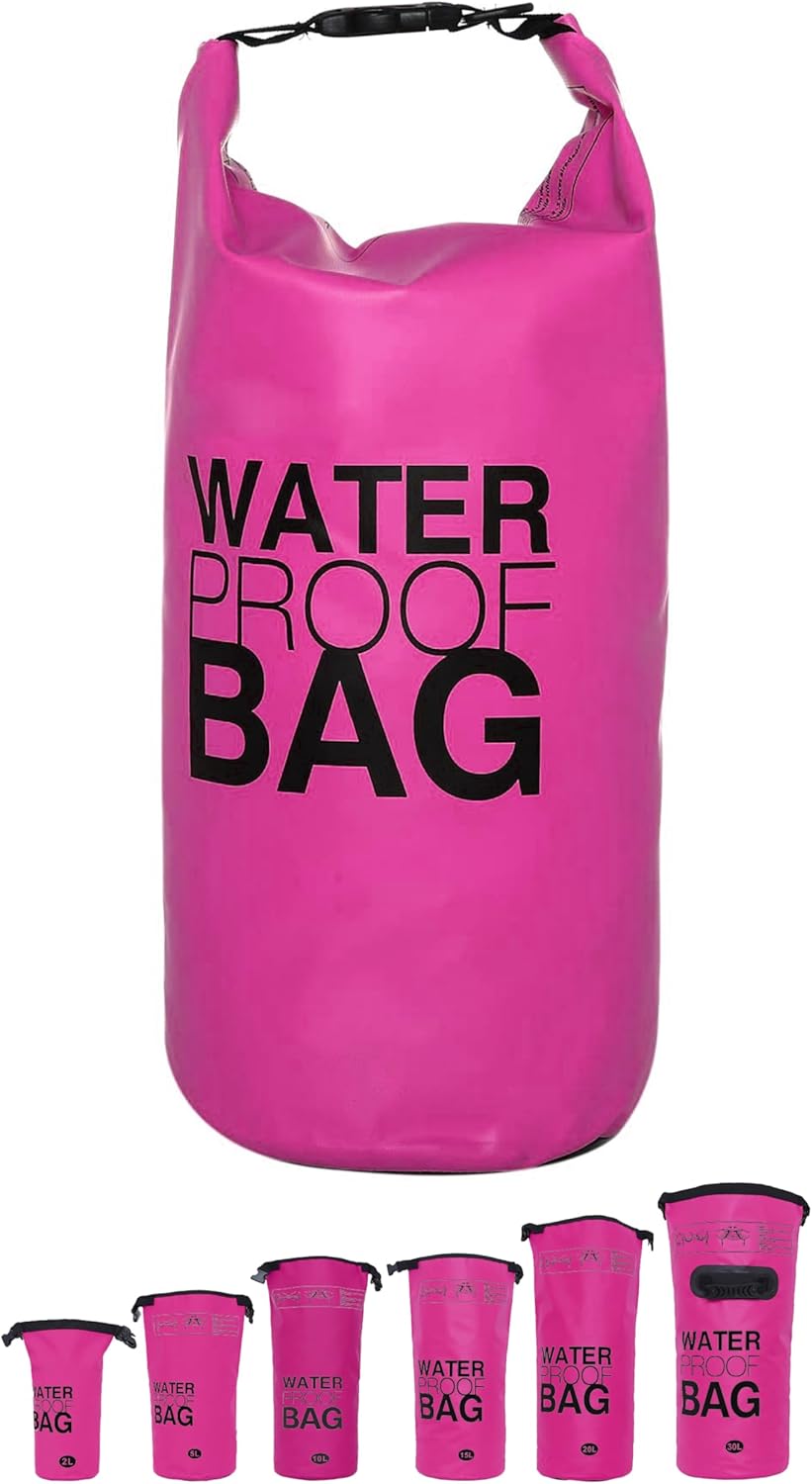 Borsa Impermeabile DonDon - 2L A 30L, Con Tracolla, Chiusura A Rullo, Per Sport Acquatici E Viaggi - Foto 12