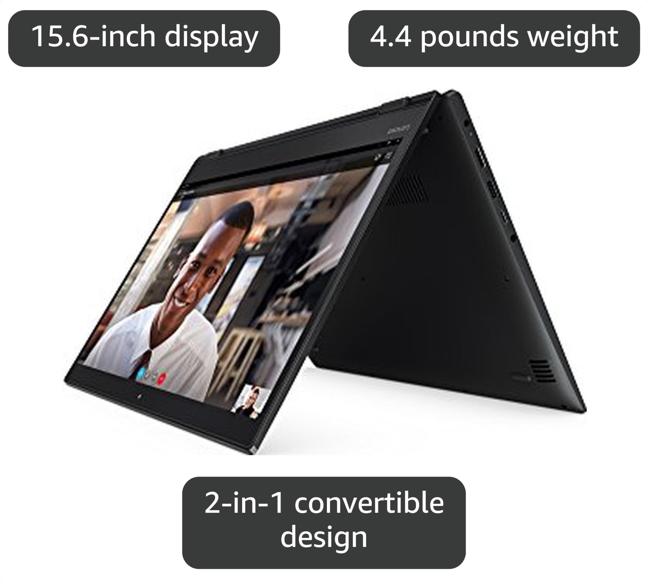 Amazon.com: Lenovo Flex 5 15.6-inch 2-in-1 Laptop, (Intel Core i7