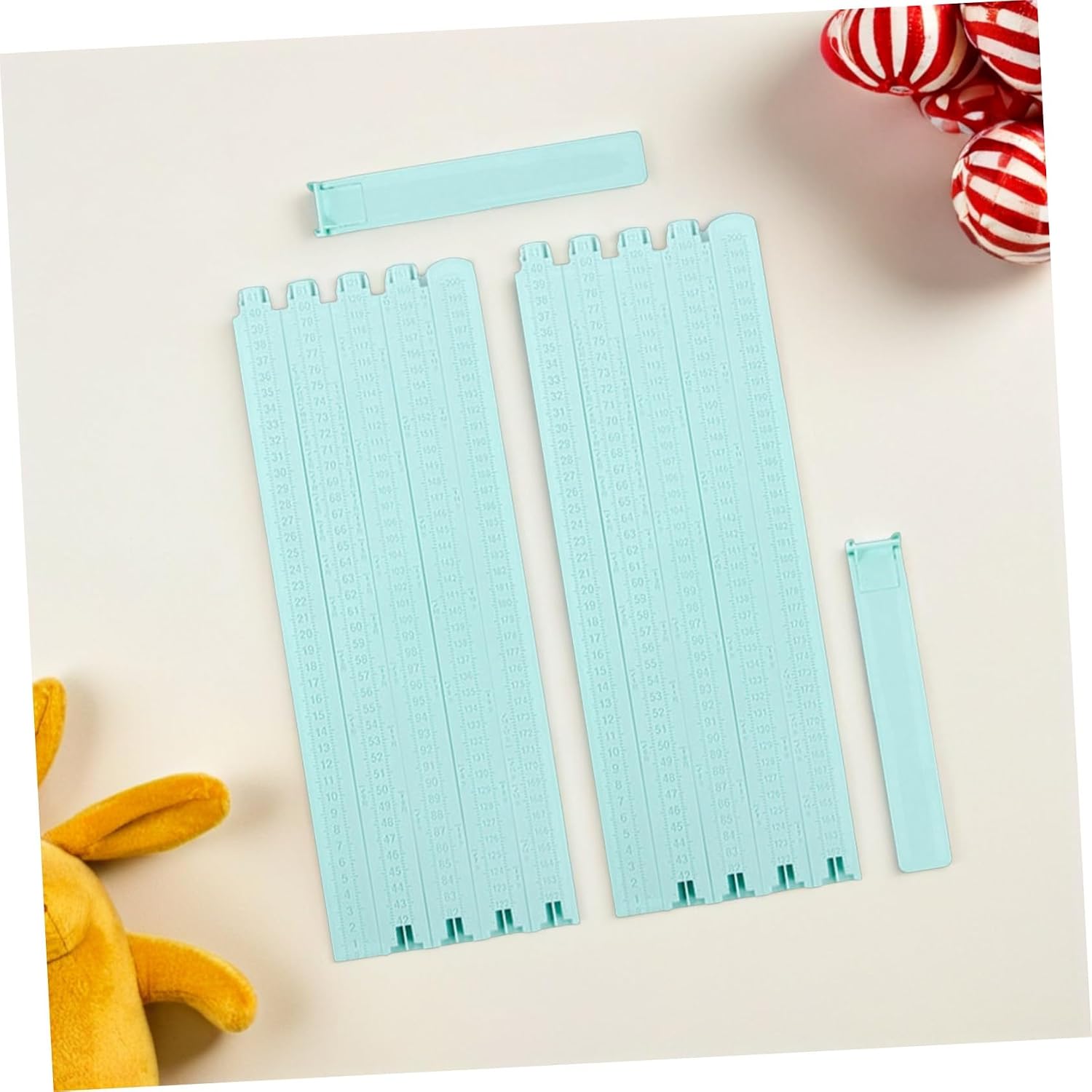 Milisten 2pcs Boy Girl Height Chart Removable Wall Growth Ruler for Boys Girls Portable Plastic Measuring Tool for Boy Girl Room Decoration Boy Girl-Safe Material Record of Growth