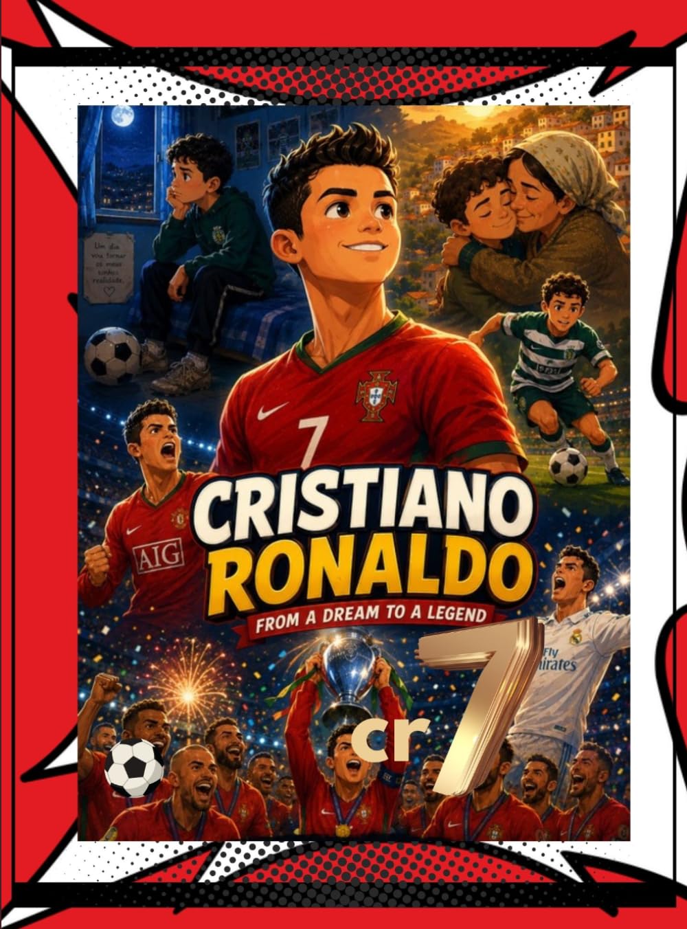 CR7 – The Journey of a Champion: A Motivational Storybook About Never Giving Up