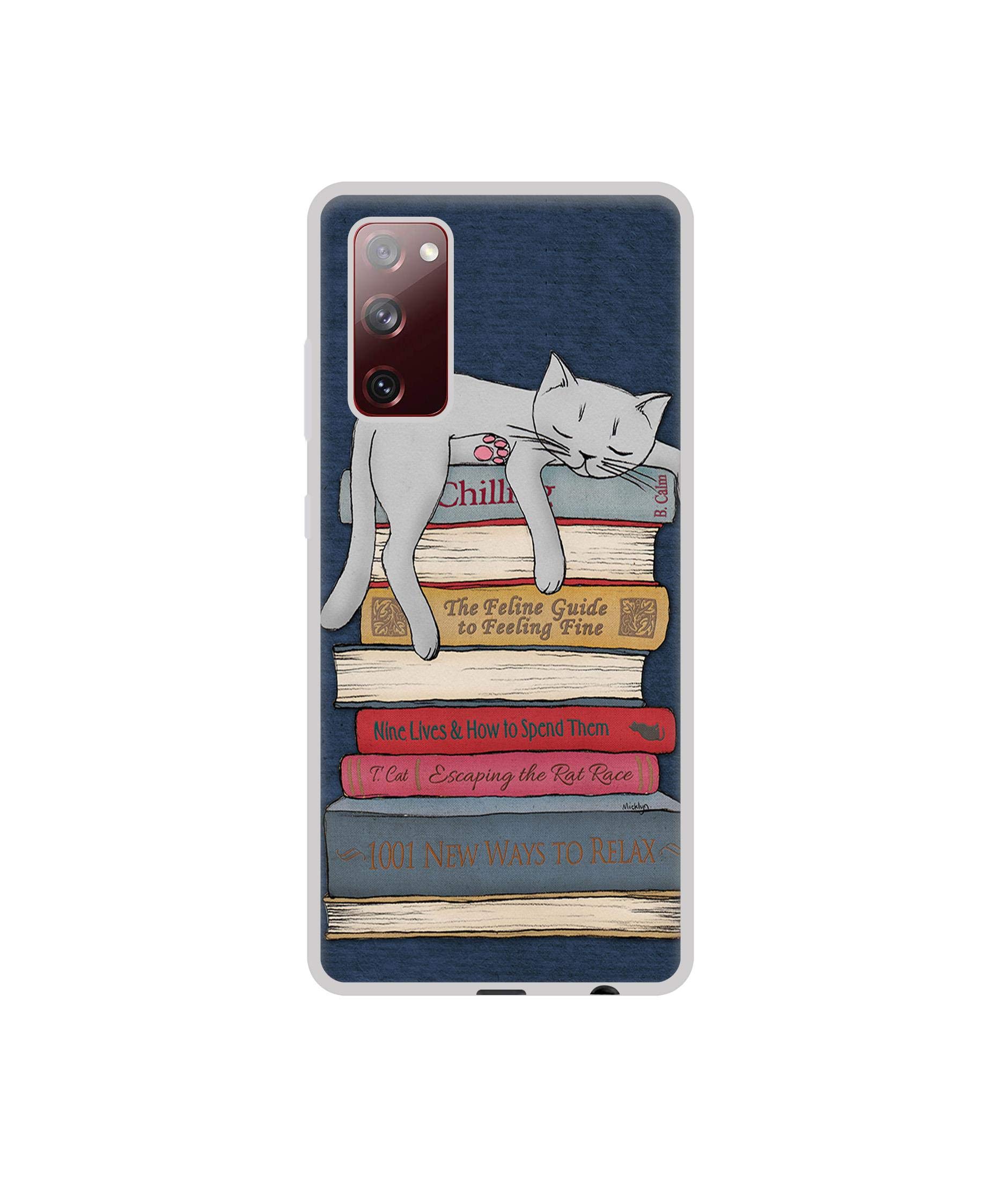 Casotec Cat Sleeping On The Books Design Printed Silicon Soft TPU Back Case Cover for Samsung Galaxy S20 FE (B08S3LC1PG) Amazon Price History, Amazon Price Tracker
