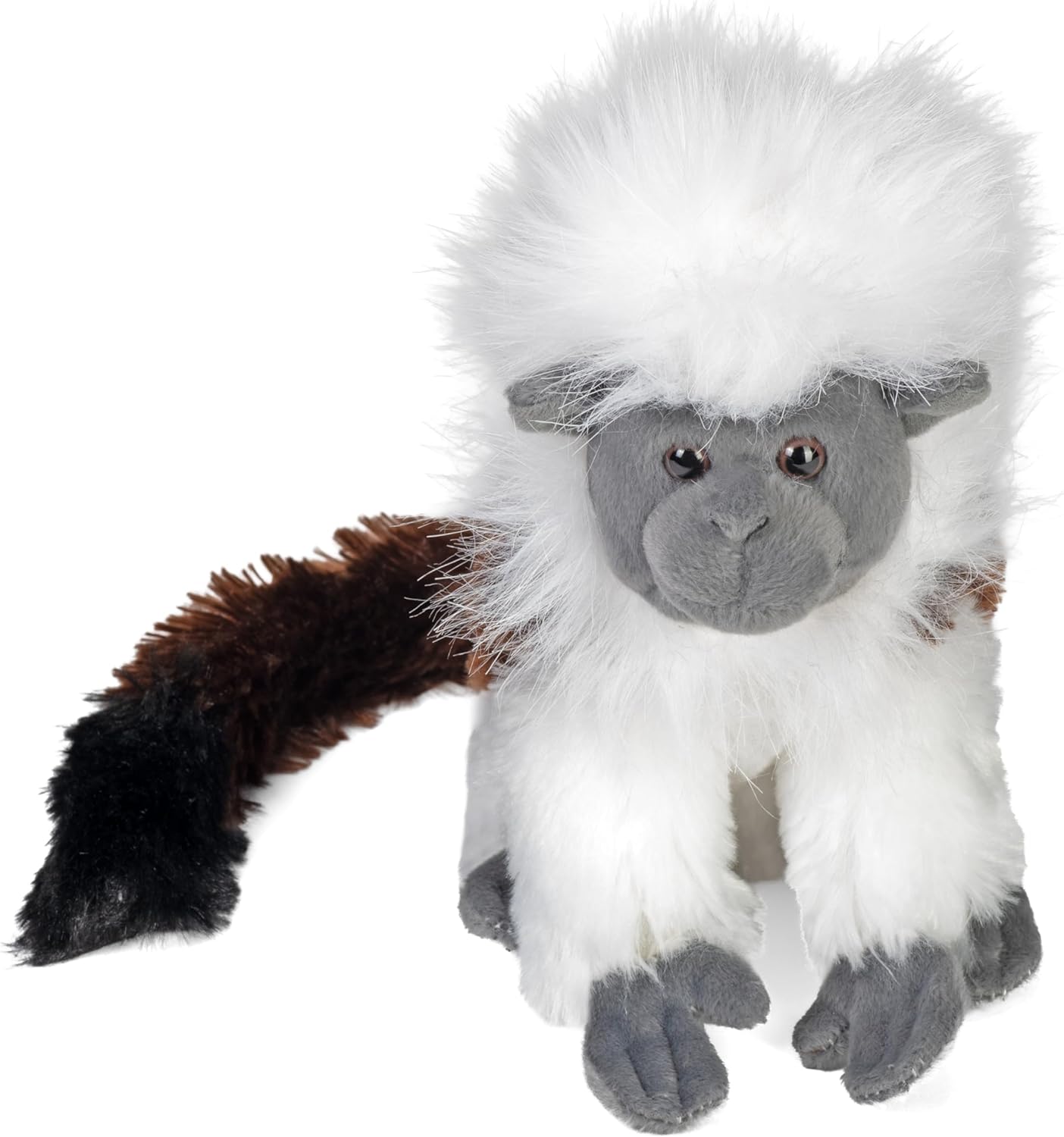 Wild Republic Cotton-Top Tamarin Plush, Stuffed Animal, Plush Toy, Gifts for Kids, Cuddlekins, 8 Inches
