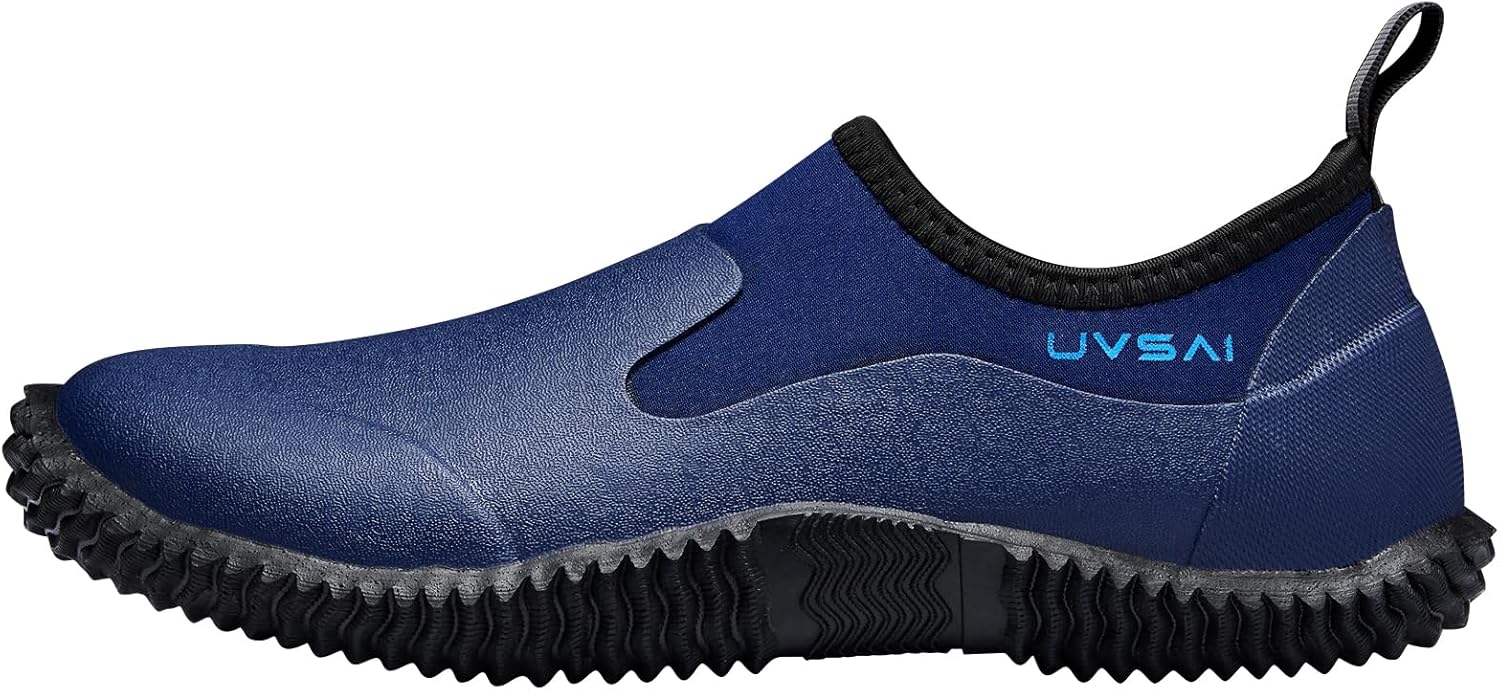 Men’s Waterproof Garden Shoes Rain Boots Slip-On Footwear for Gardening Farming Camping Lawn Care Yard Work - Image 5