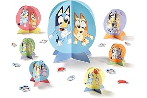 Bluey Table Centerpiece Kit Party Decorations Favor Set