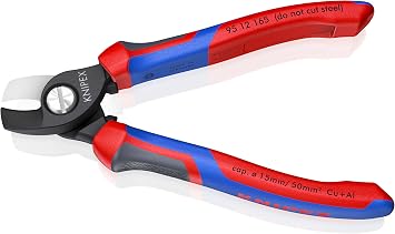 KNIPEX 95 12 165 SBA Comfort Grip Cable Shears