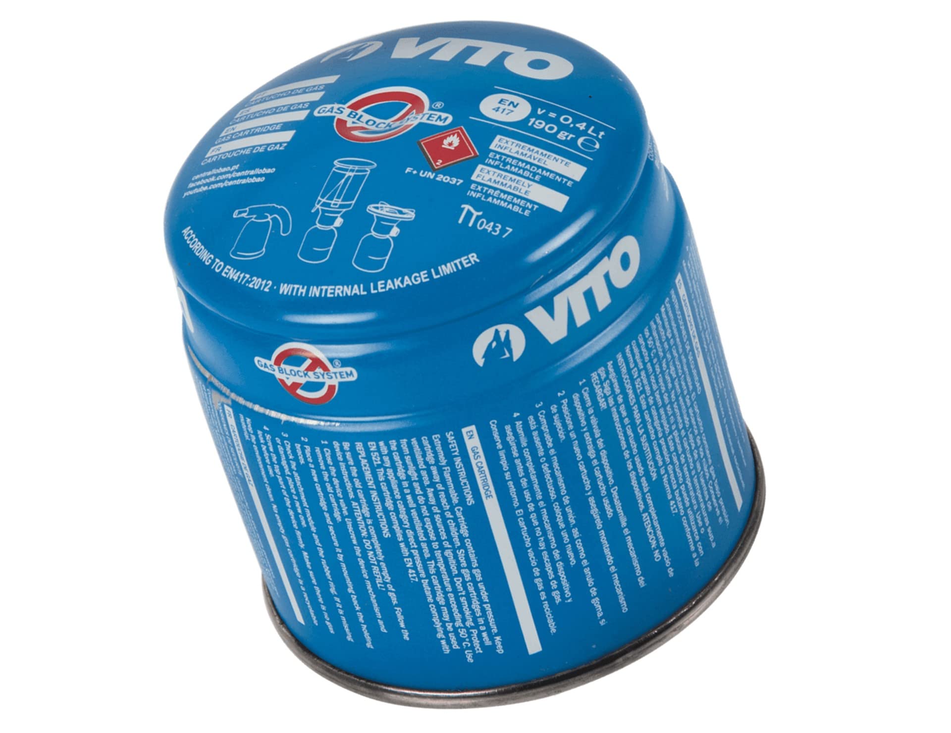 Confezione Da 12 Cartucce Di Gas Butano Kemper Da 190g - Per Lampade Da Saldatura E Attrezzatura Da Campeggio - Foto 4