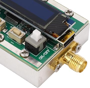 13800MHz RF Attenuator Digital RF Attenuator Variable RF Attenuator 031dB Adjustable 1dB Step Back CNC Shell PC Controllable 5V
