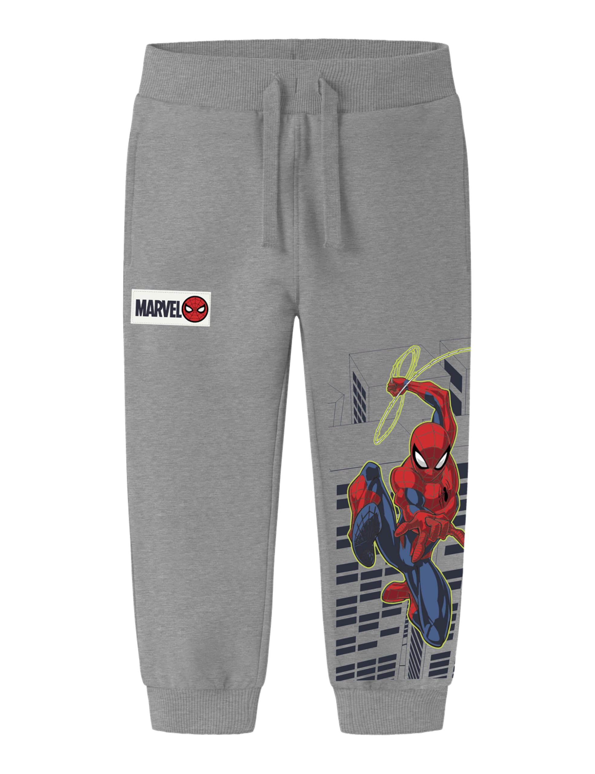 NAME IT Jungen Nmmdion Spider Nreg SWE Pants Unb Mar