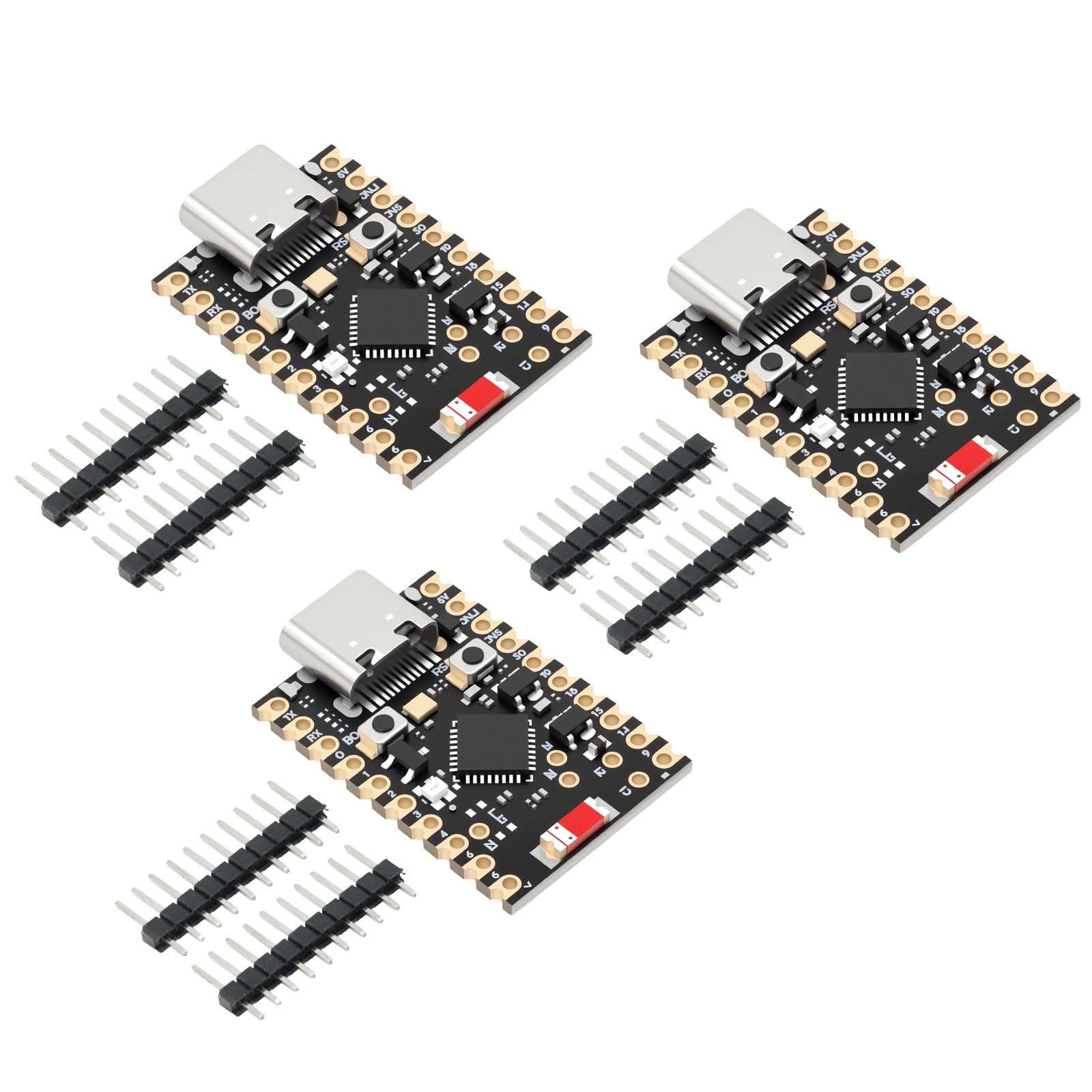 ESP32-C6 Mini carte de développement ESP32 WiFi Bluetooth avec processeur 32 bits fréquence de course 160 MHz USB Type-C ESP32 carte de développement 2,4 GHz Wi-Fi compatible avec Arduino (3