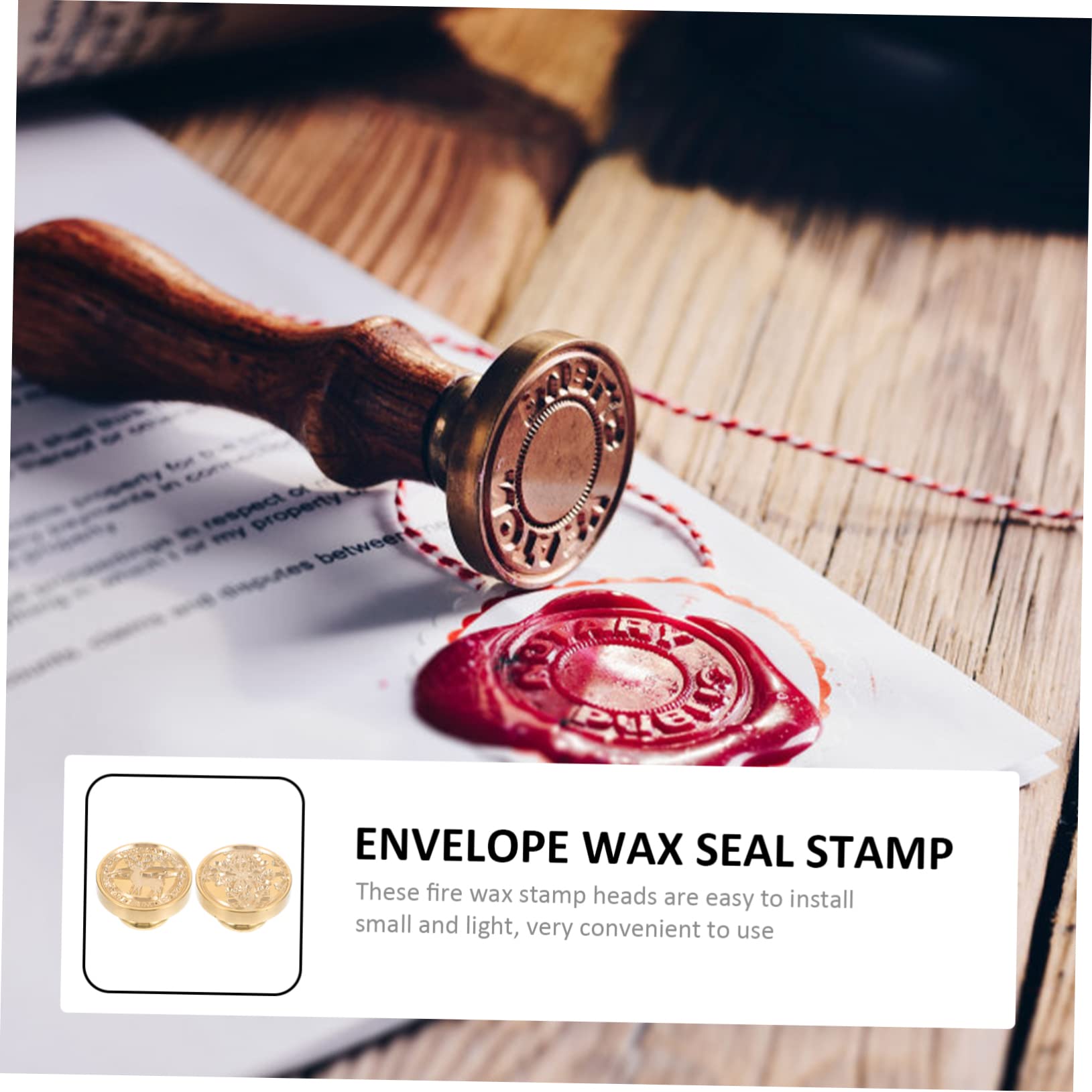 STOBOK 8stücke Weihnachts Feuer Wachs Siegel Stempel Köpfe Für Einladungen Umschläge Und Karten Hochwertige Einzigartiges Design Mit Weihnachtsmotiven