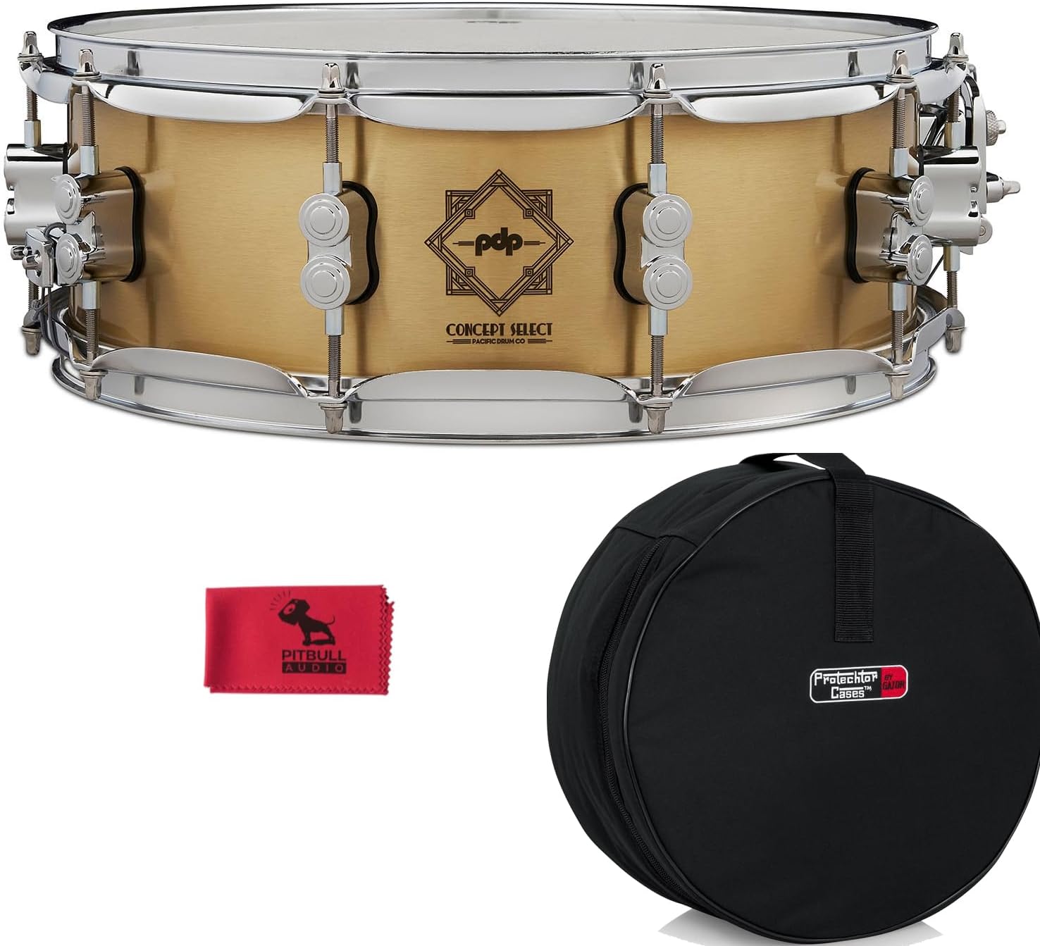 PDP Pacific Drums Percussion PDSN0514CSBB 5x14 Concept Select Bell Bronze Snare Drum