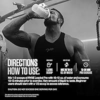 Vista 35 de RYSE Core Series Loaded Pre Bomba, energía, fuerza L-citrulina, beta-alanina, L-teanina, cafeína y Thinkamina 30 porciones (Freedom Rocks)