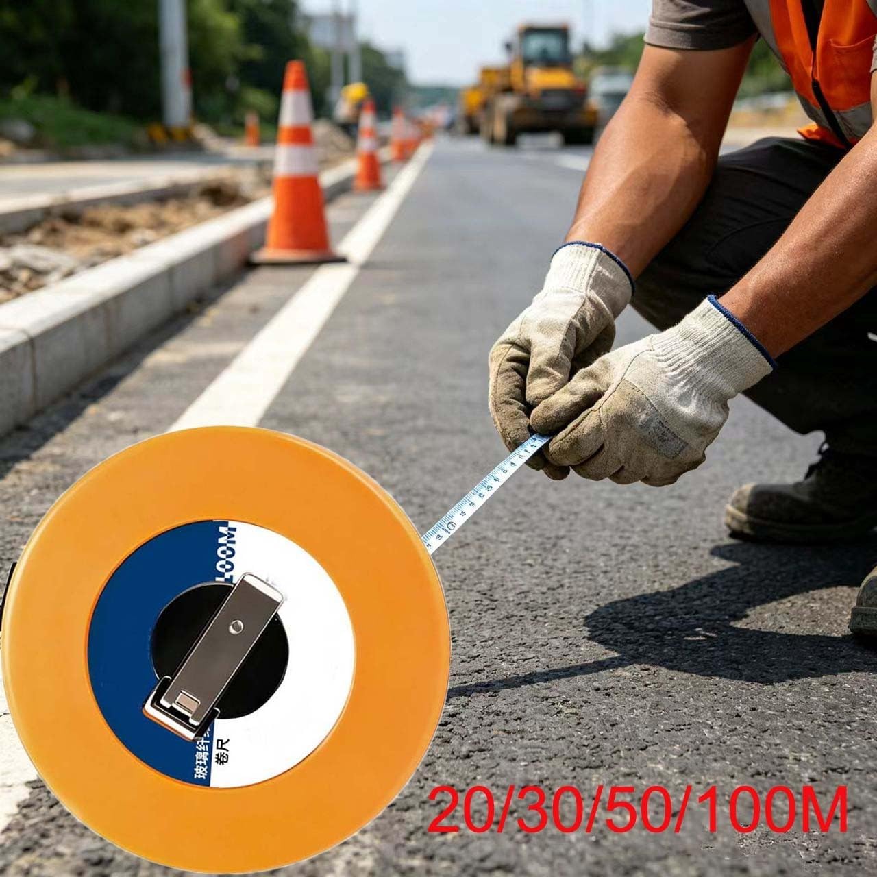 Cinta Larga 100M Para Construcción Exterior Cinta Larga 100M(50M)