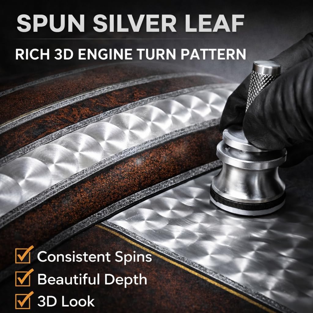 LiME LiNE Spin-able Silver Leafing, Automotive Grade (100pk)