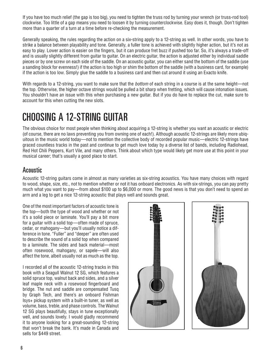 Hal Leonard 12-String Guitar Method - Learn Acoustic and Electric Guitar | Beginner and Intermediate Guide with Chords, Fingerpicking, Tuning, and 50 Song Excerpts | Includes Online Audio Tracks - Image 5