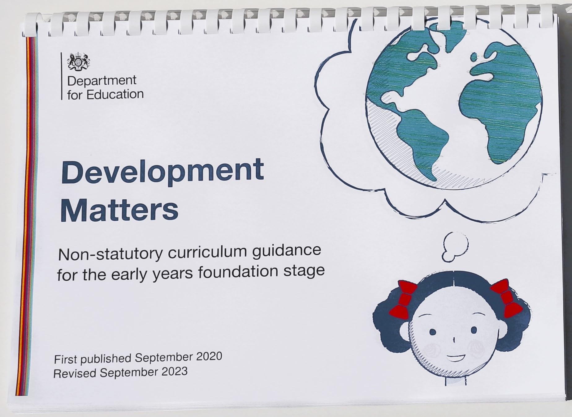 Development Matters EYFS + Notes Pages: (Latest Version): Non-Statutory Curriculum Guidance for the Early Years Foundation Stage: Full Colour