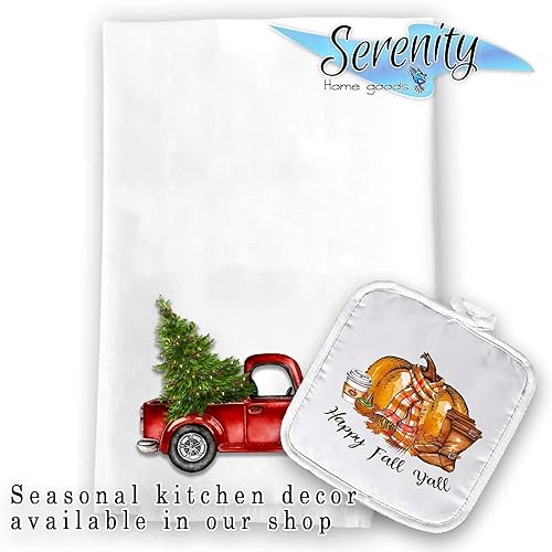 Miniatura 7 de Christmas Decor  Decorative Kitchen and Bath Hand Towels  It's To A Lot  Winter Novelty  White Towel Home Holiday Decorations  Gift Present (Baby