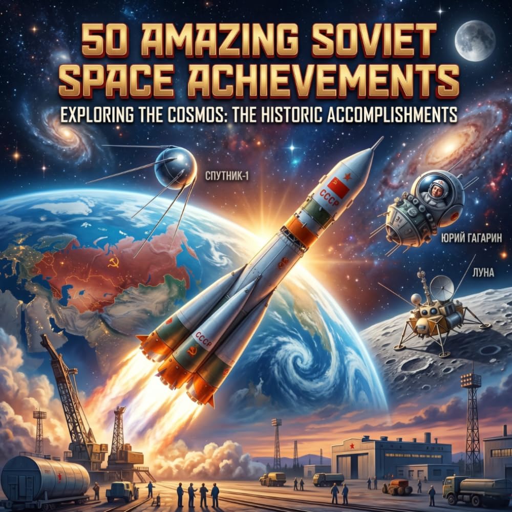 50 Amazing Soviet Space Achievements: Incredible Firsts in Space Exploration for Curious Kids (The Communist Legacy for Kids)