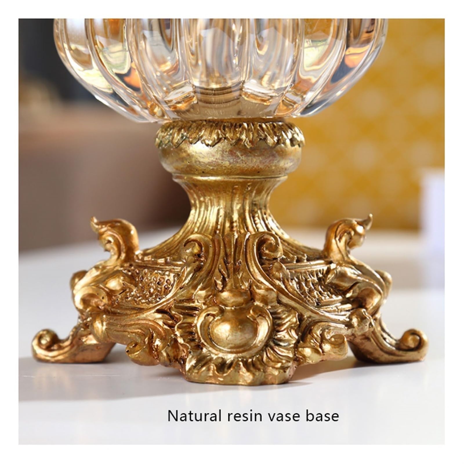 Künstliche Blumen Seide Tuch Künstliche Blumen Europäischen Stil Kristall Glas Vase Set for Zuhause Hochzeit Weihnachtsdekor Silk Gefälschte Blume Künstliche Blumen wie Echt
