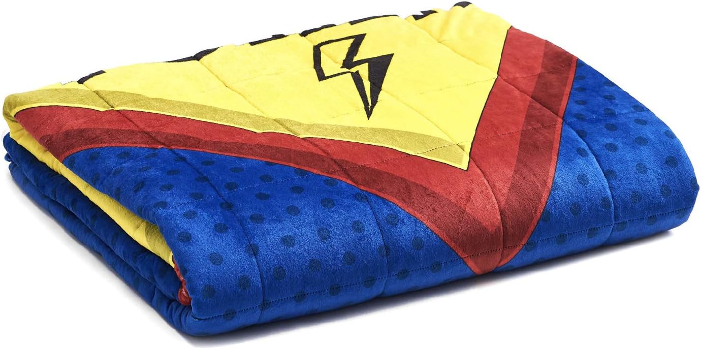 YnM Minky Weighted Blanket 25lbs, 60''x 80'', Queen Size, Suit for