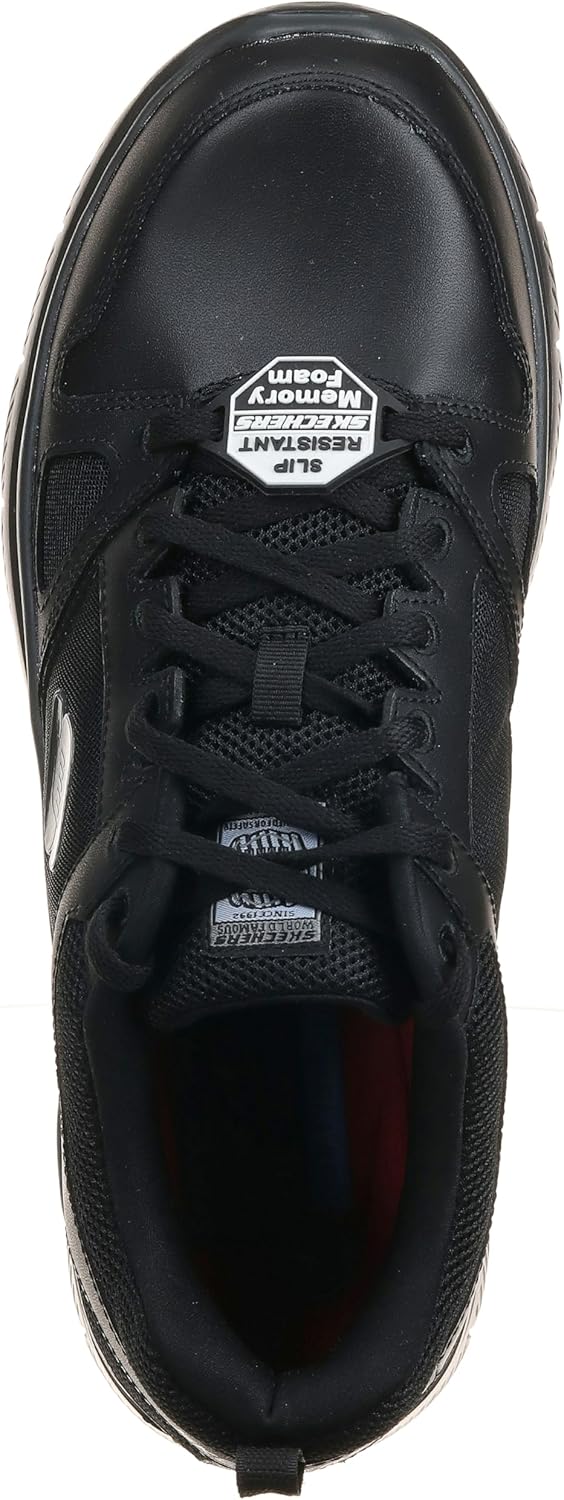 Skechers Work Relaxed Fit Flex Advantage SR Mens Sneakers Black 15 W - Image 3