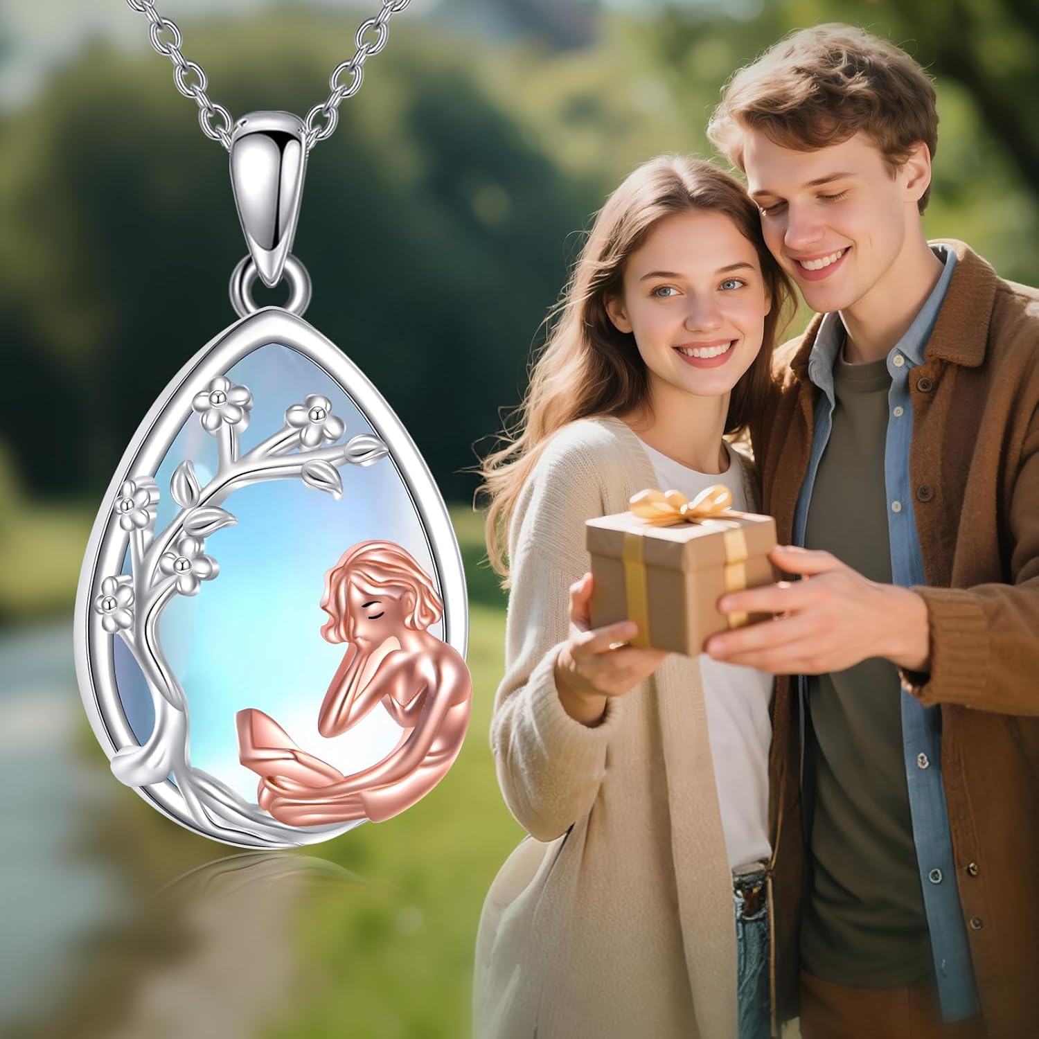 Book Lover Necklace S925 Sterling Silver Reading Pendant Read Jewelry Gifts for Men Women - Image 4