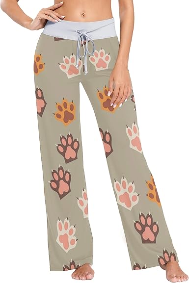 paw print pants