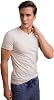 Cottonique Men's Latex-Free Athletic V-Neck Shirt Made from 100% Organic Cotton