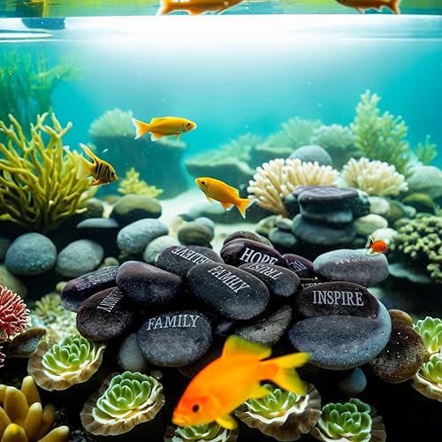 Miniatura 6 de 12pcs DIY Rocks for Engraved Inspirational Polished River Stones Unique and Thoughtful Gift Ideas for Friends and Family Gifts Arts and Crafts (12