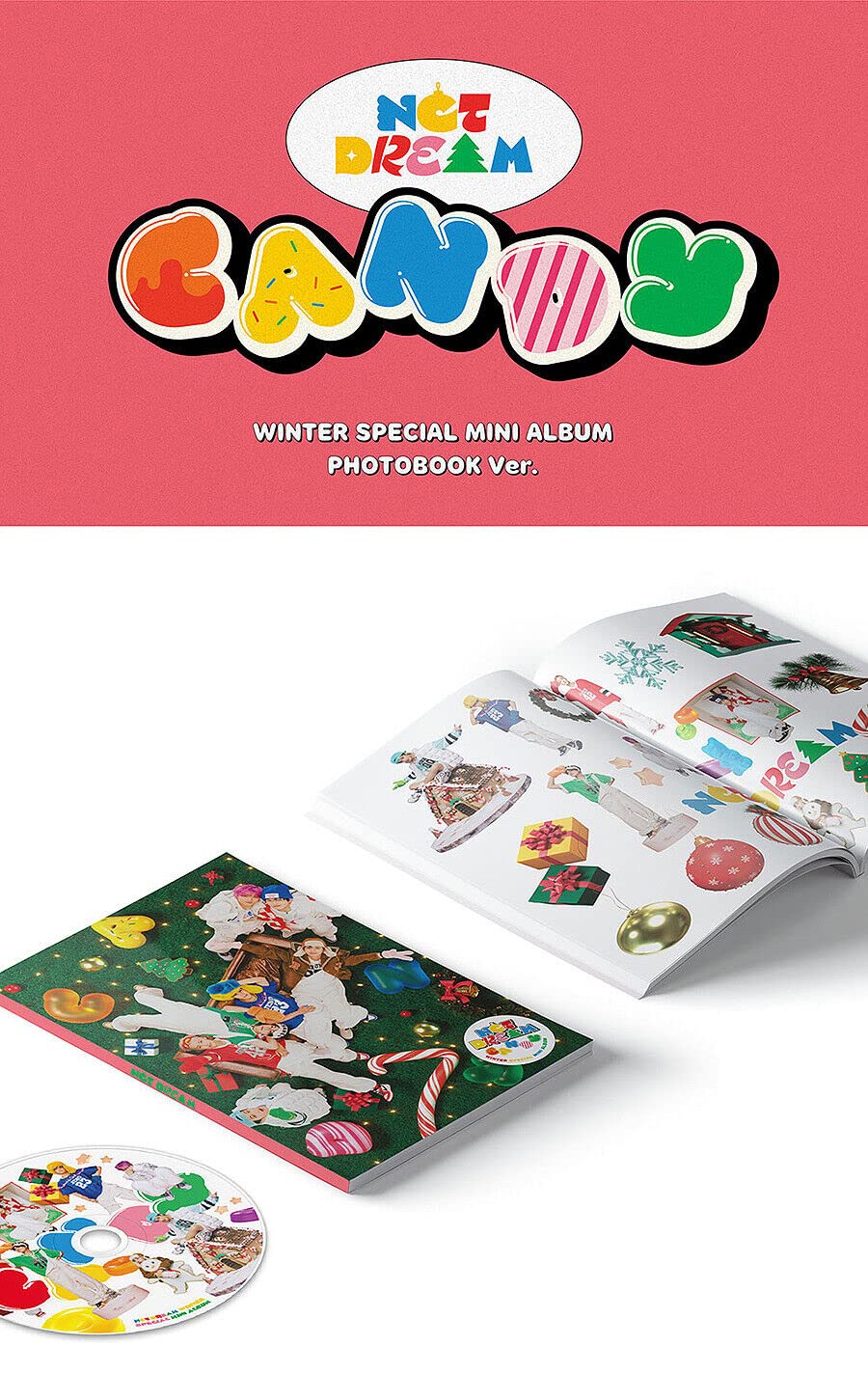 NCT DREAM CANDY WINTER SPECIAL Album ( PHOTO BOOK VER. +1ea Folded