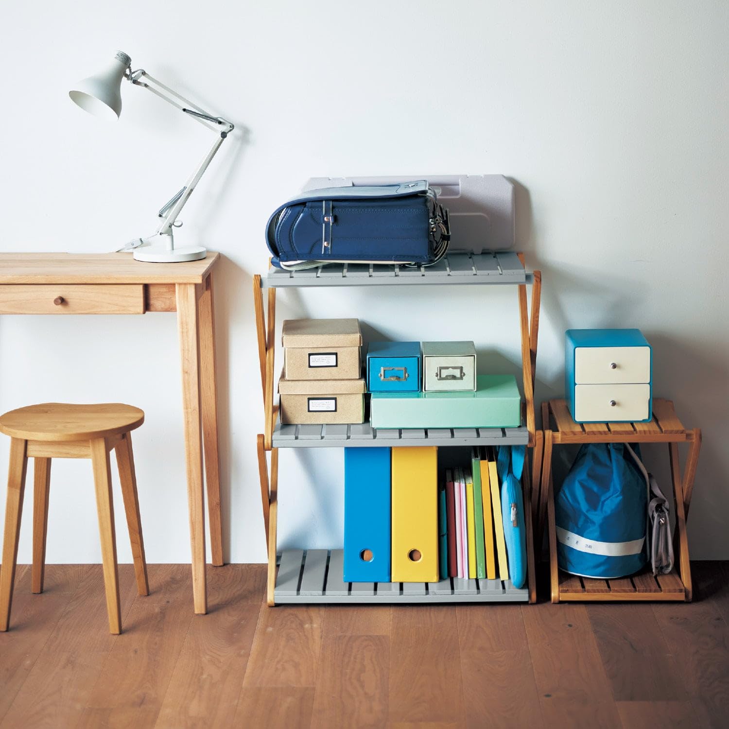 ベルメゾン　折りたたみ オープン シェルフ　ラック Amazon｜[ベルメゾン] ラック 簡単 折りたたみ オープンシェルフ