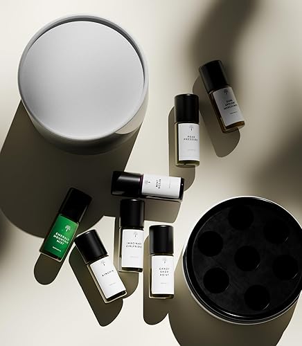 Miniatura 5 de Eternal perfume Oils Perfumes de tamaño de viaje para mujer, set de regalo de mini niebla, colección de 7 piezas de perfume para hombres, unisex,