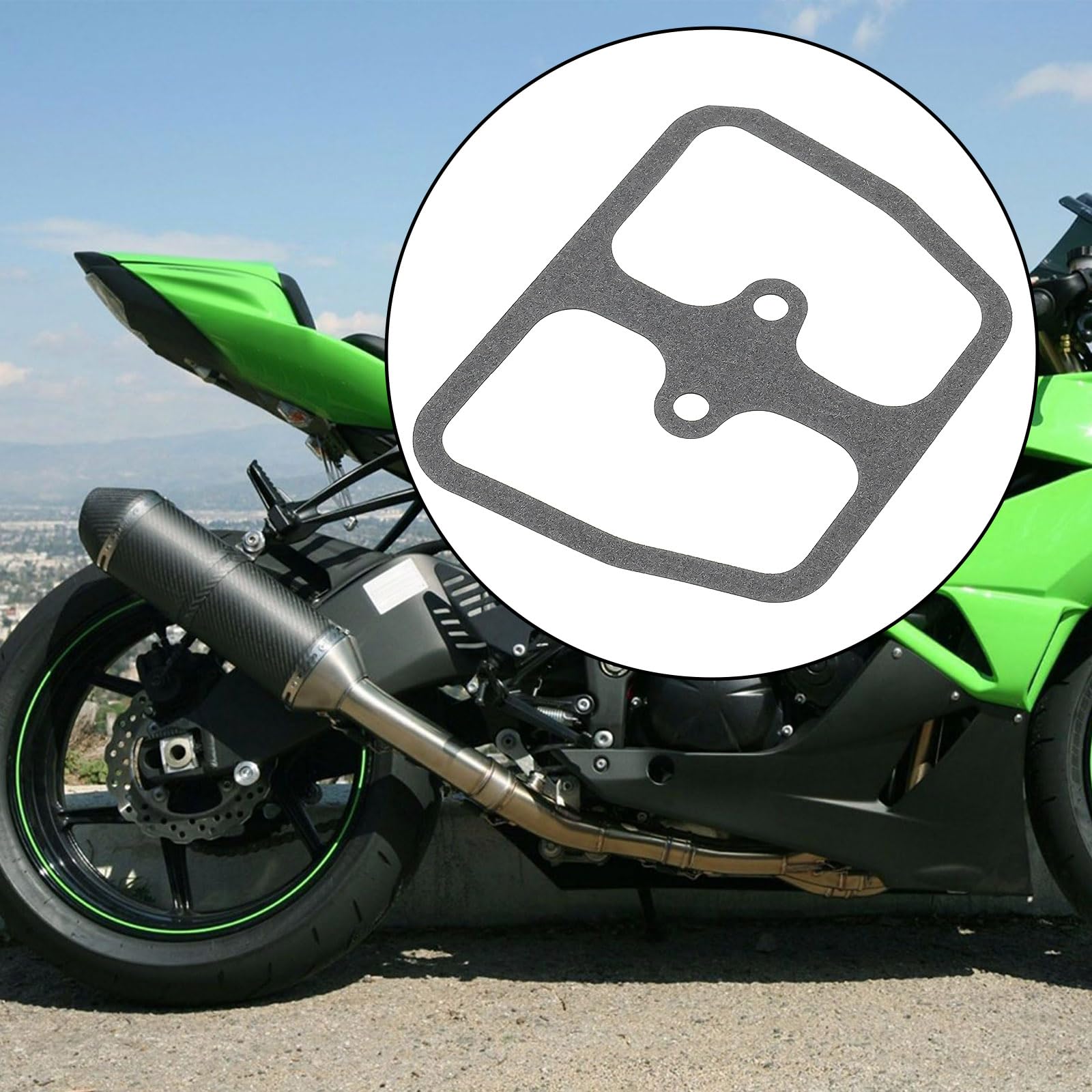 6 szt. Uszczelka pokrywy zaworu uszczelka obudowy wymiana część 11060-7001 kompatybilna z Kawasaki FH451V FH500V FH531V FH381V