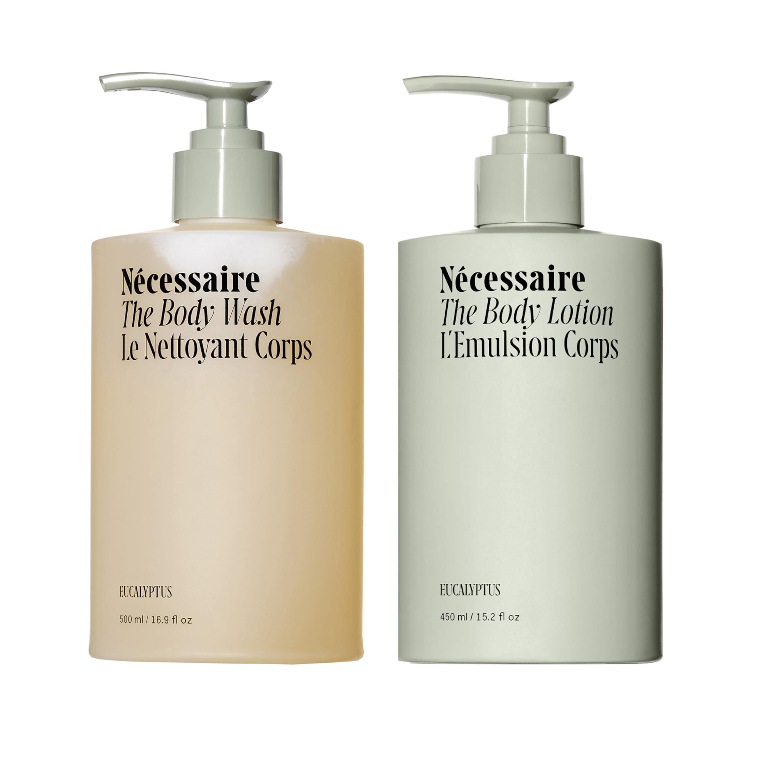 Amazon.com : Nécessaire The Body Duo (Eucalyptus) Skincare Gift