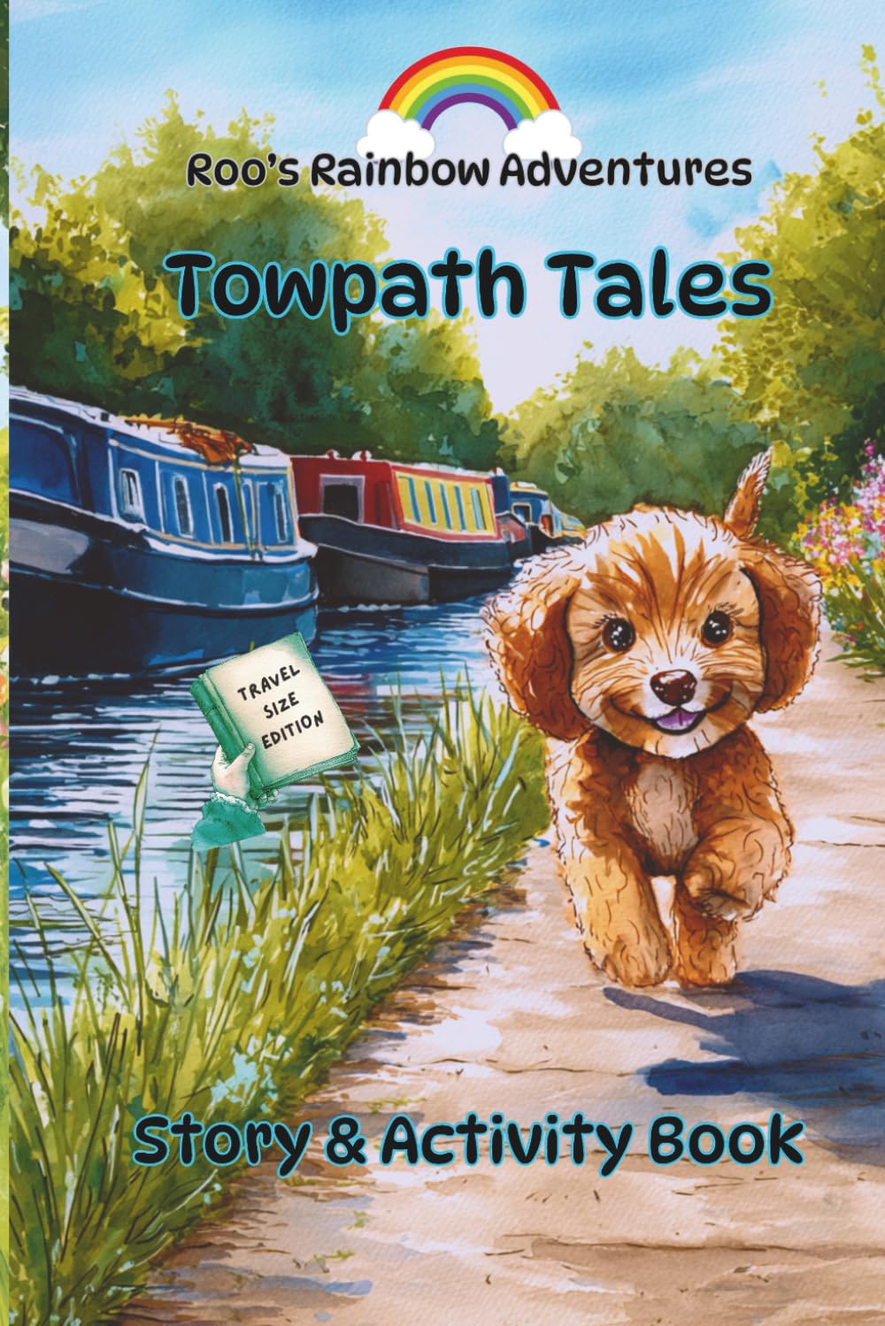 Roo's Rainbow Adventures Towpath Tales: Short Story and Activity Book (Travel Size Edition)