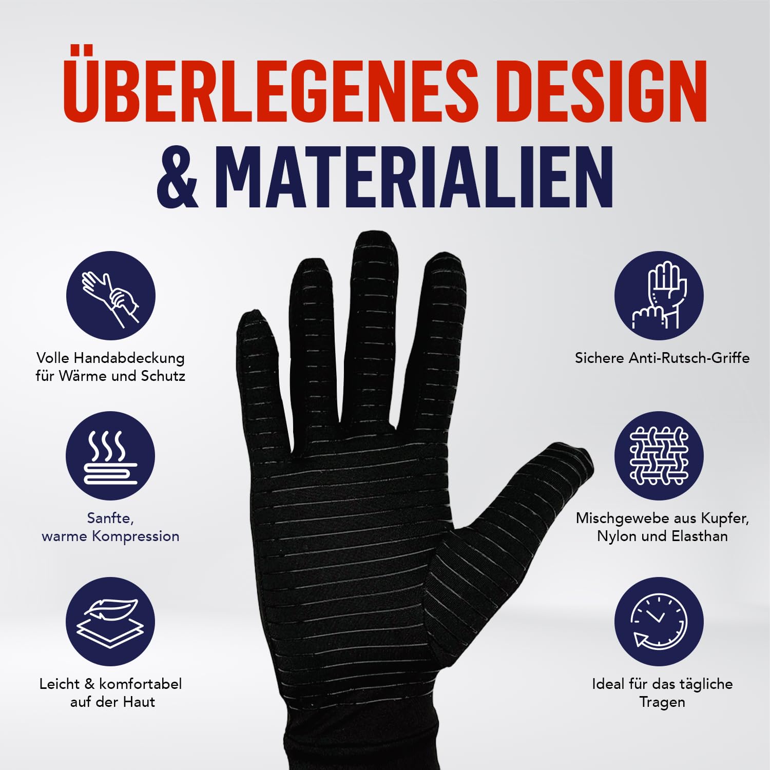 arthrose handschuhe amazon Dr. Arthritis Von Ärzten Entworfen mit Kupfer, Fingerlose Kompressionshandschuhe für Frauen und Männer für Raynauds, RSI, Nut Style:12-Point Merida eFLOAT CITY 600 rackPositionDe:Kein Gepäckträger