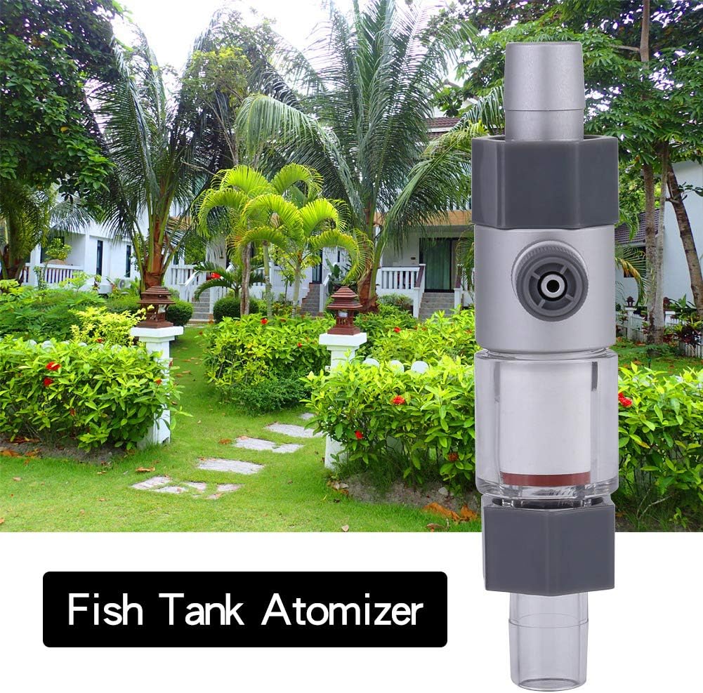 X3894 CO2 Reactor Aquarium Atomiser Bubble Counter for Fish Aquarium Plants Accessory (12/16mm)