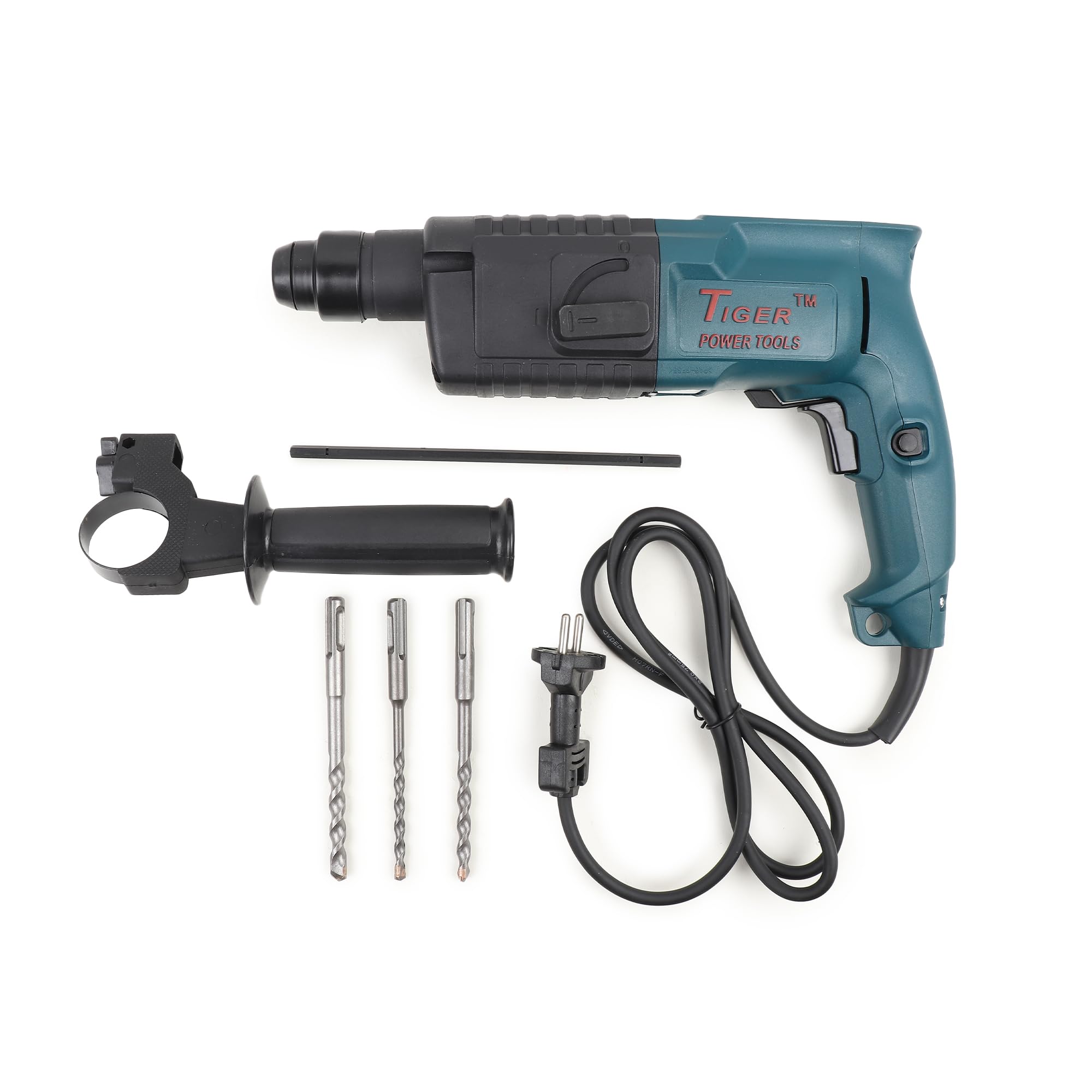 DARIMI TIGER 20mm Rotary Hammer Drill Machine - Heavy-Duty for Concrete, Masonry, and Construction Work, With Three Hammer Drill Bits (B0D11C1C97) Amazon Price History, Amazon Price Tracker