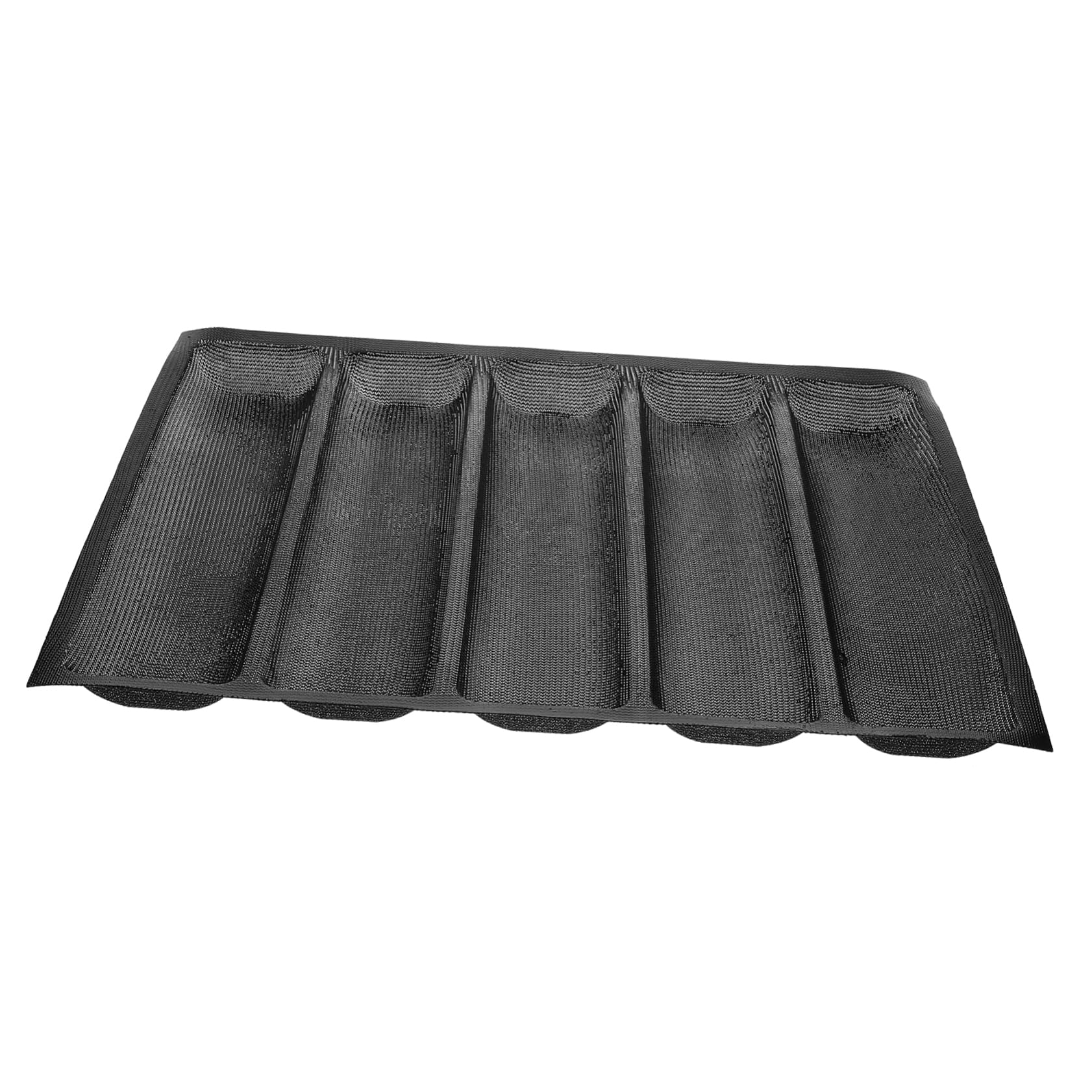 OFFSCH French Bread Pan Silicone Mold Nonstick Baking Tool for and Loaves Cavity Design for Even Heating for Home and Restaurant Use