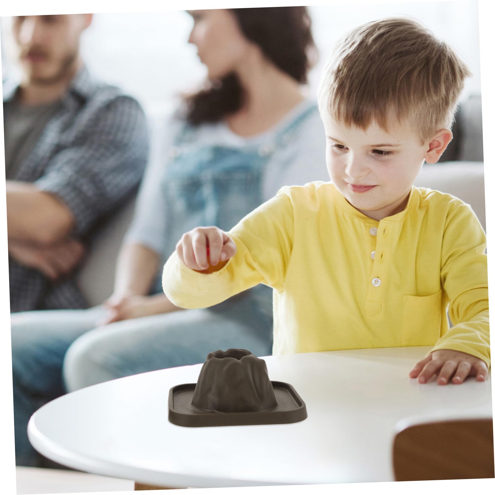 DOITOOL Kit de Ciencia para Aulas Infantiles: Modelo de Erupción Volcánica de 25 Piezas. Incluye Accesorios para Experimentos Científicos.
