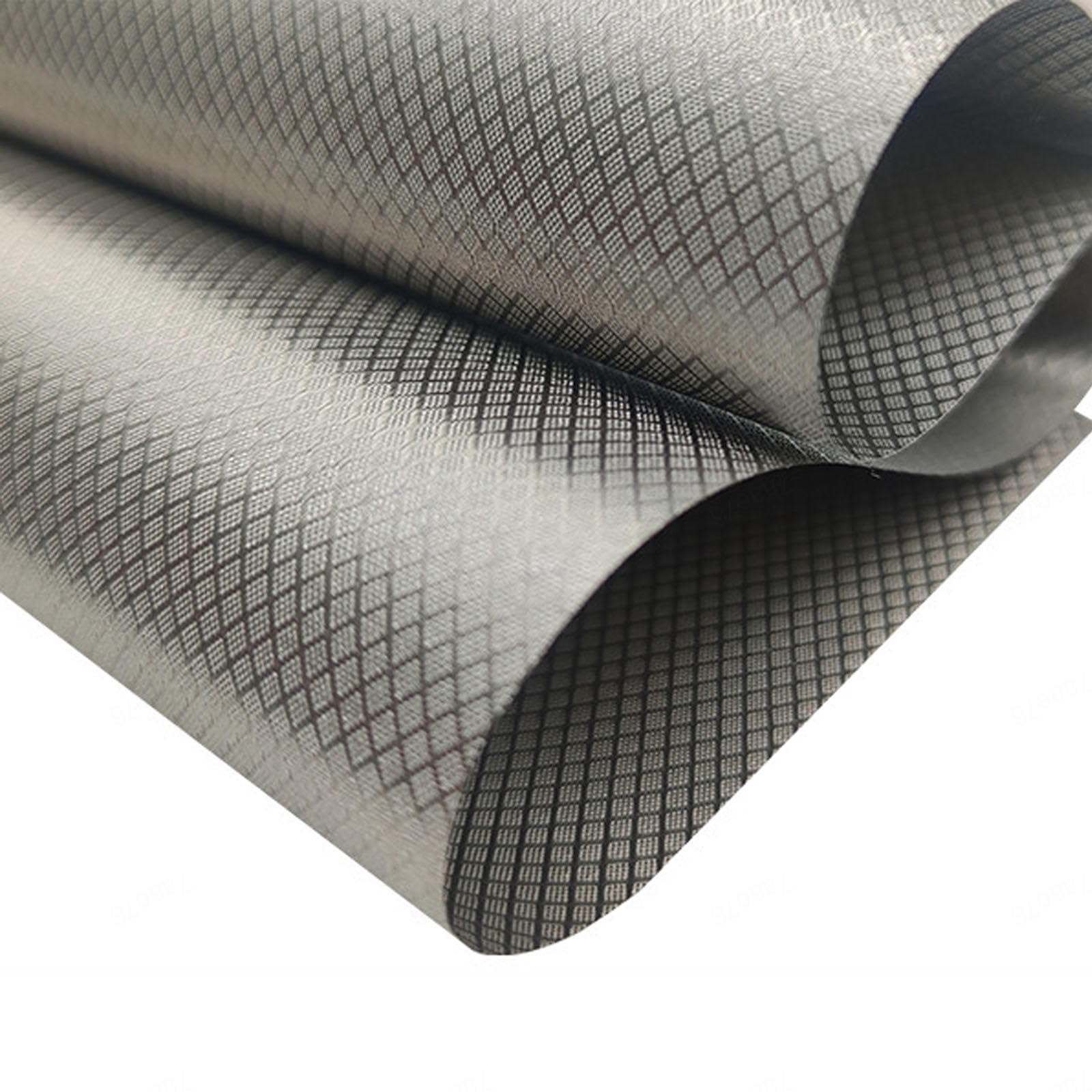 Faraday Fabric-EMI RFID Bloc de Mise à la Terre WiFi/RF Anti-radiations Tissu Bloquer Les Signaux RF des Appareils DIY Boite Faraday Blocage de Cuivre,silver-10m