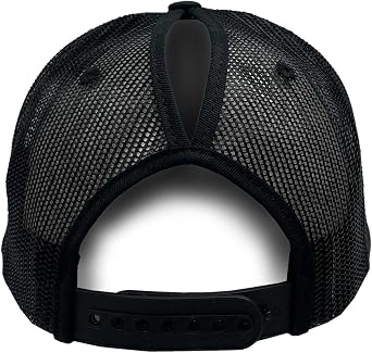 Harley-Davidson Women's Rhinestone Ponytail Curved Bill Mesh Trucker Hat Black