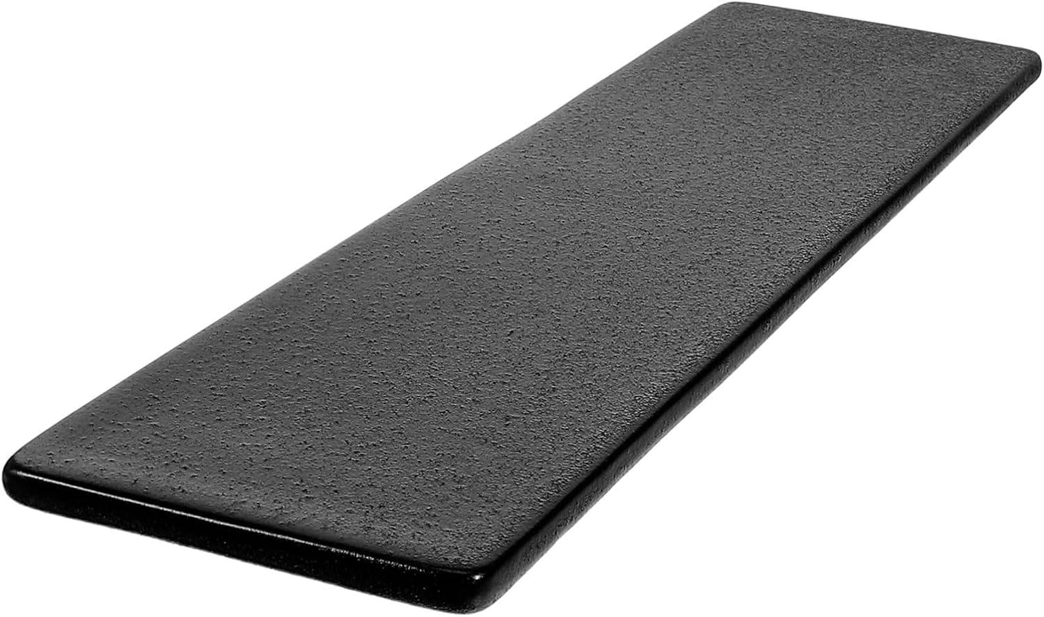 Sushi Long Strip Plate Rectangular Sushi Tray Serving Tray Shaped Serving Platter Snack Dish Plates Dish Japanese Porcelain Ceramics Black