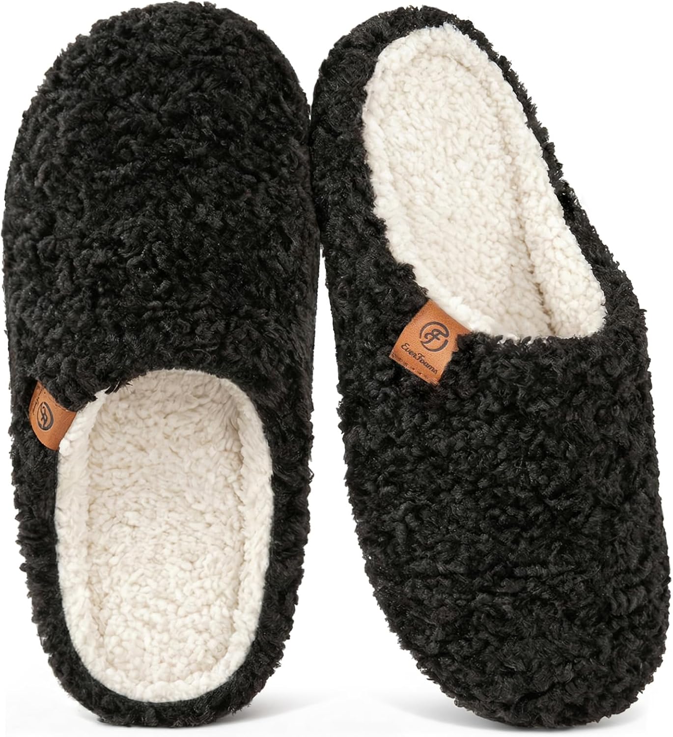 EverFoams Women's Slippers - Soft Memory Foam Comfort